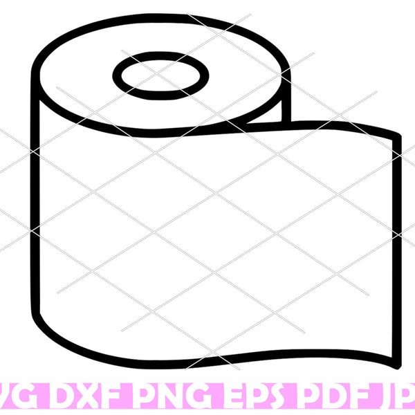 Toilet Paper Roll svg