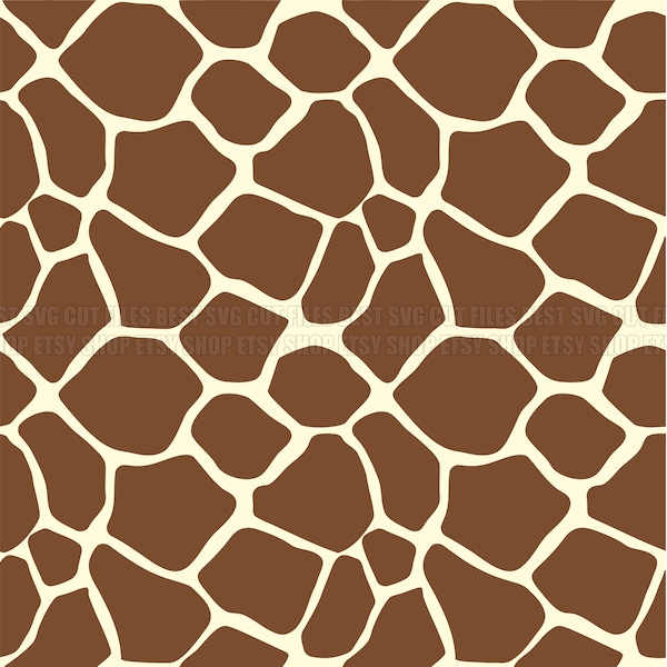 Giraffe print svg, Animal print svg, files Giraffe pattern svg, Giraffe spots svg, Giraffe print cut file, svg, png, dxf, eps