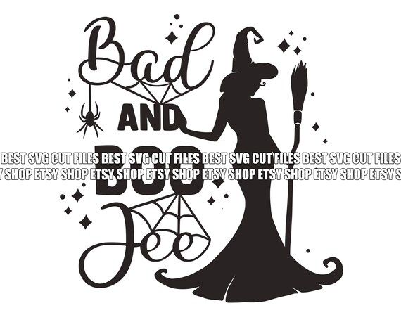 Bad and Boojee Svg Halloween Svg Funny Bougie Girl Quote - Etsy