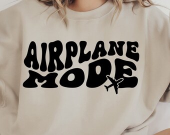 Modo avión SVG PNG PDF, Vacaciones Svg, Modo Vacay Svg, Vacaciones familiares Svg, Camisa de viaje Svg, Diseño de camisa de vacaciones, Viaje de niñas Svg, Png