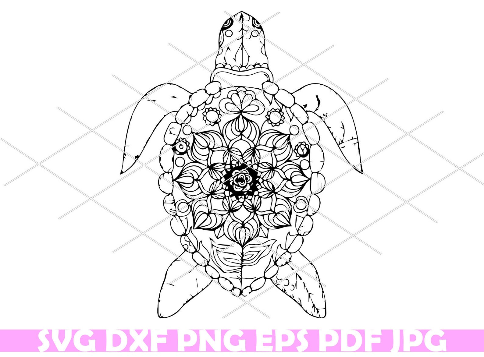 Schildkröten-Mandala Ausmalbilder: Entspannung, Kreativität und Spaß für Groß und Klein!