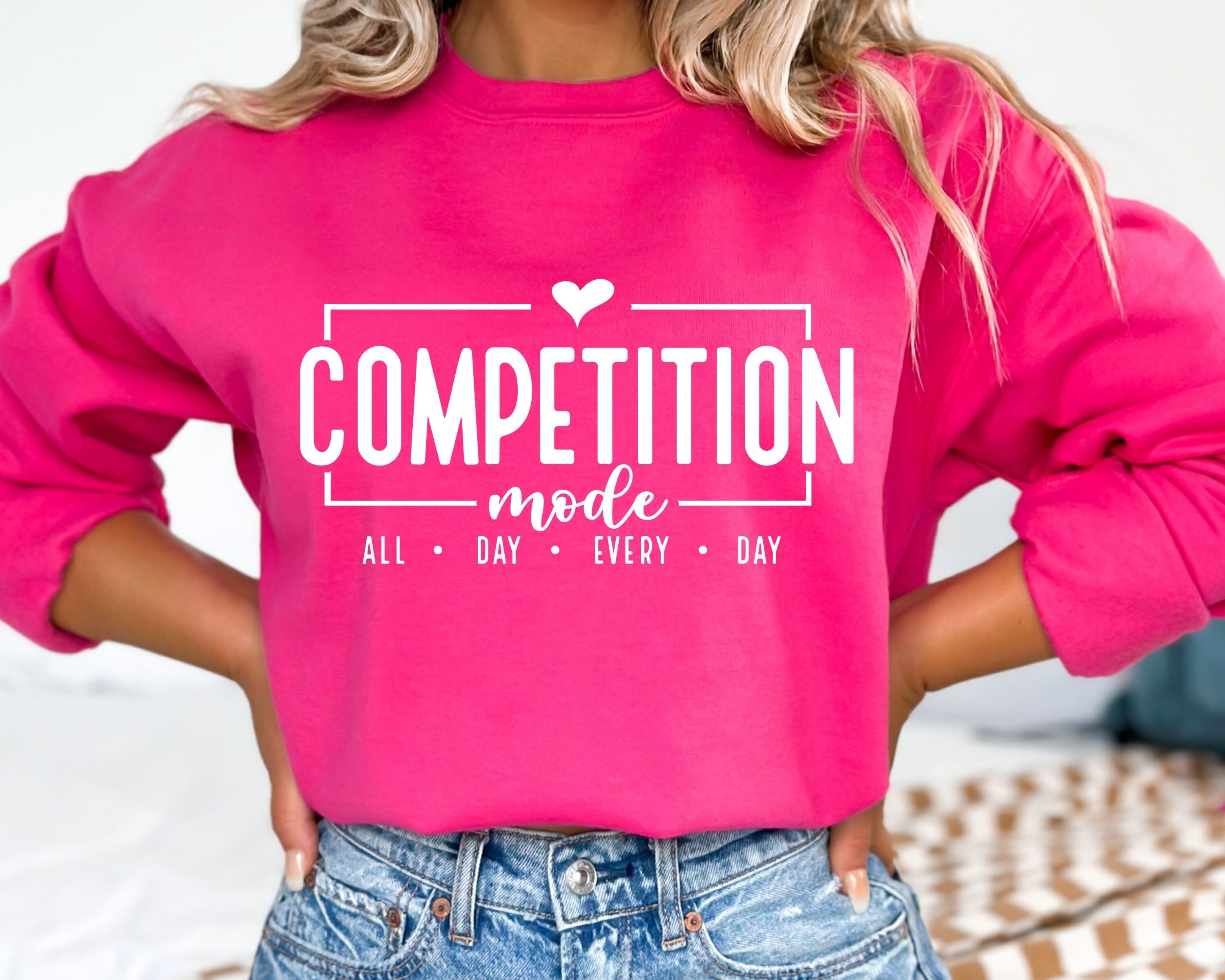 Competition Mode SVG PNG, Cheer Shirt, Cheerleader Svg, Game Day Vibes ...