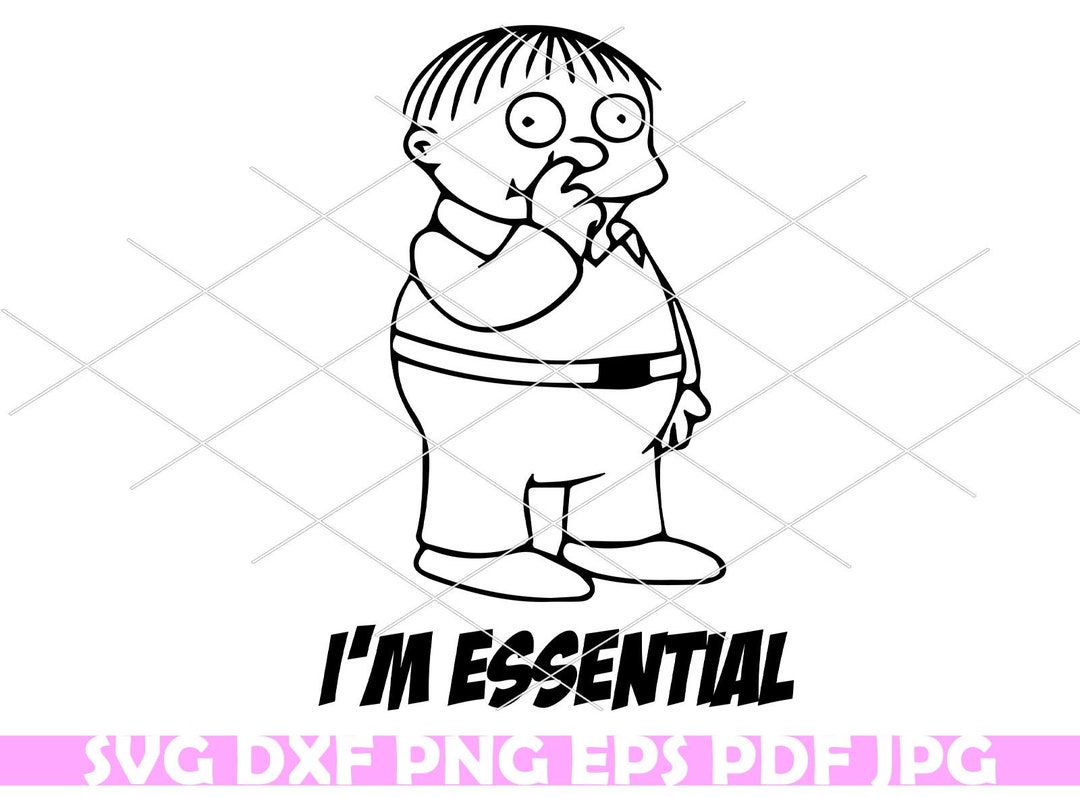 I'm Essential Ralph Svg - Etsy