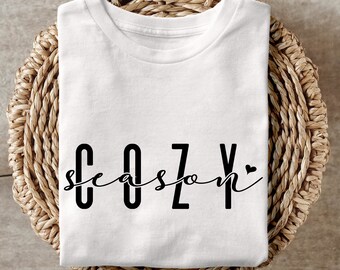 Cozy Season SVG PNG PDF, Get Cozy Svg, Merry Christmas Svg, Christmas Jumper Svg, Winter Svg, Stay Home Svg, Cozy Season Svg, Cosy Vibes Svg
