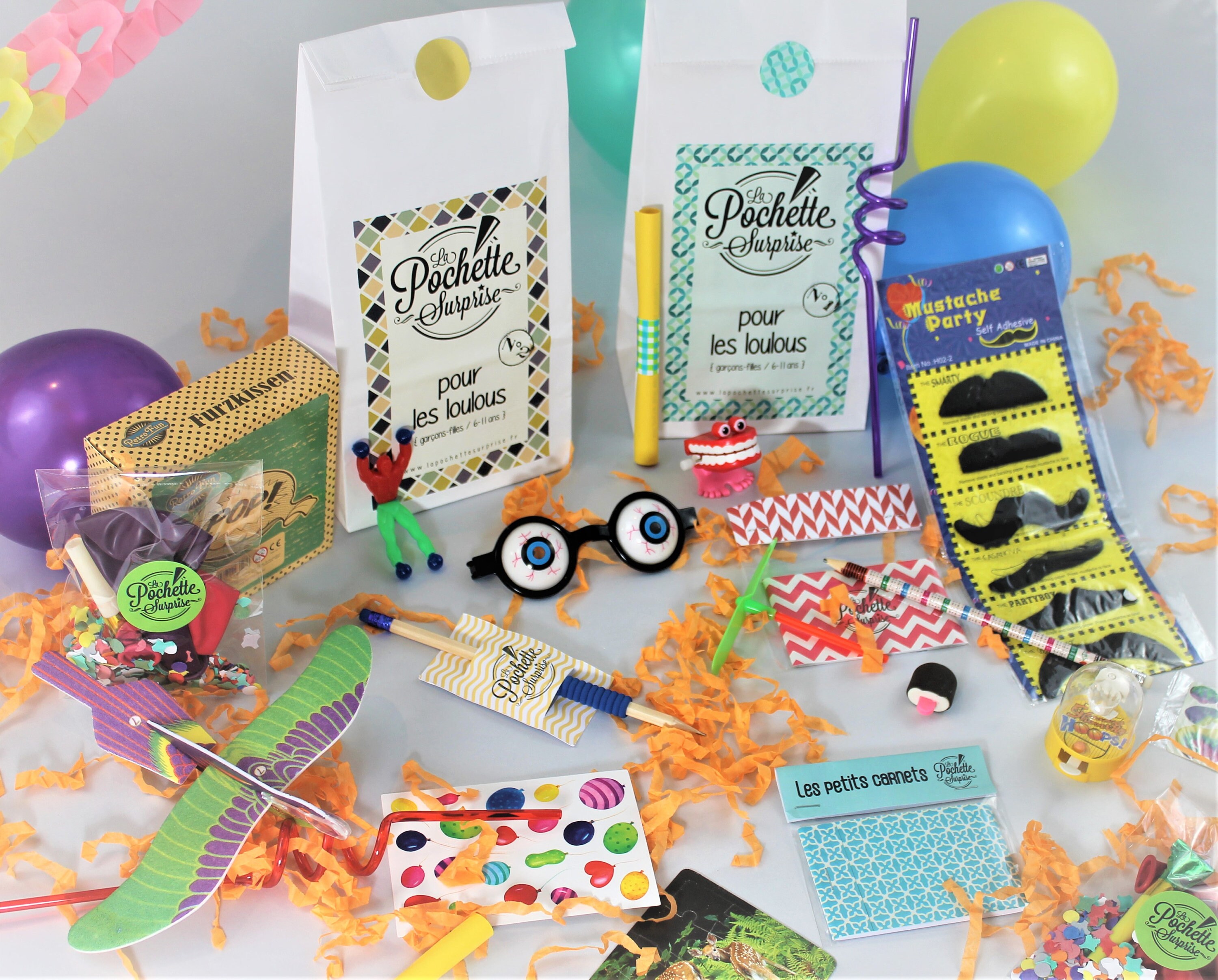 Fun Express Lot Of 12 Small Mustache Party Gift Bags...