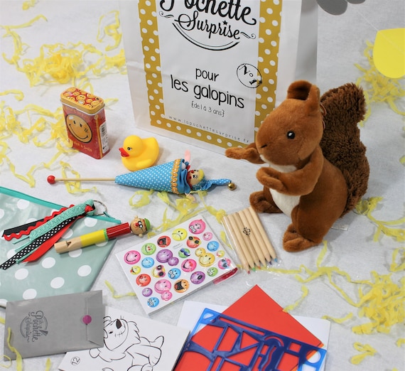 Pochette surprise pour enfant de 1 à 3 ans / cadeau pour tout-petits / pochette garnie /cadeau enfant personnalisé/cadeau anniversaire unique -   Canada