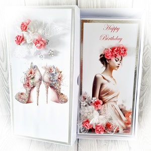 Luxus Box Personalisierte Geburtstagskarte, 3D Box Karte
