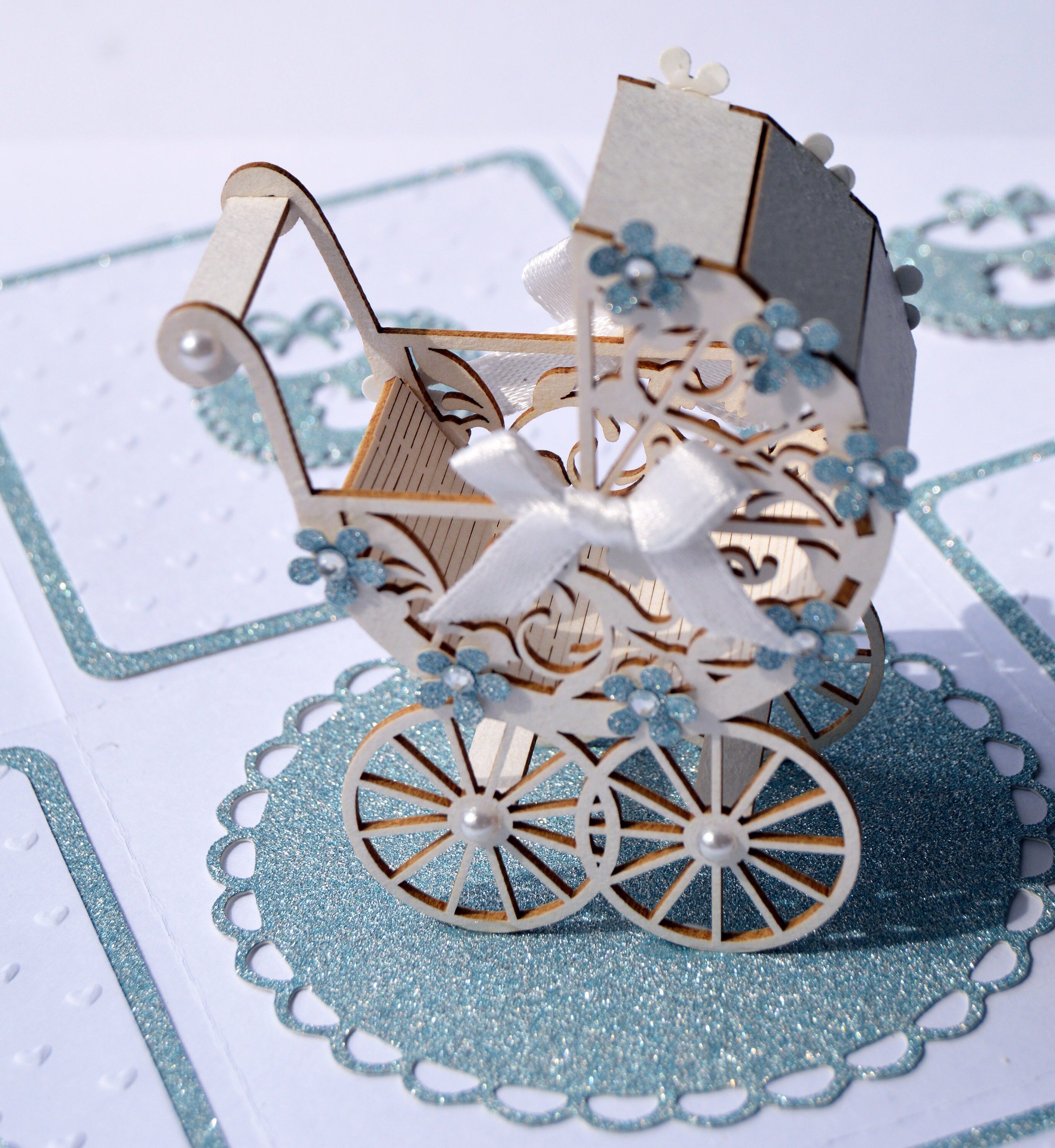 Explosion Box Exploding Box Baby Boy Card Baby Box Keepsake Etsy UK