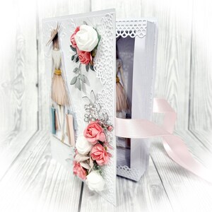 Shadow Box Karte 3D Geburtstagskarte, Tochter Mutter Frau Schwester Geburtstag Box Karte, Buch Geburtstagskarte Andenken Karte