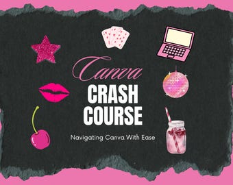 Canva Crash Course: Video Tutorials with PLR & Master Resell Rights