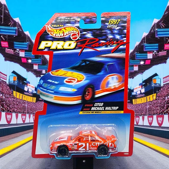 Hot Wheels 1997 Pro Racing Michael Waltrip Citgo #21 Die-cast Car