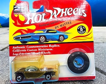 No225ミニカー1/18箱あり BEATNIK BANDIT Vintage Hot Wheels Beatnik Bandit 1:18 Scale Diecast Car