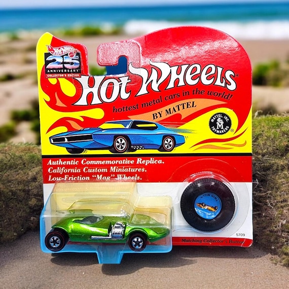 Hot Wheels 25th Anniversary 1992 Twin Mill 5709 Lime Green