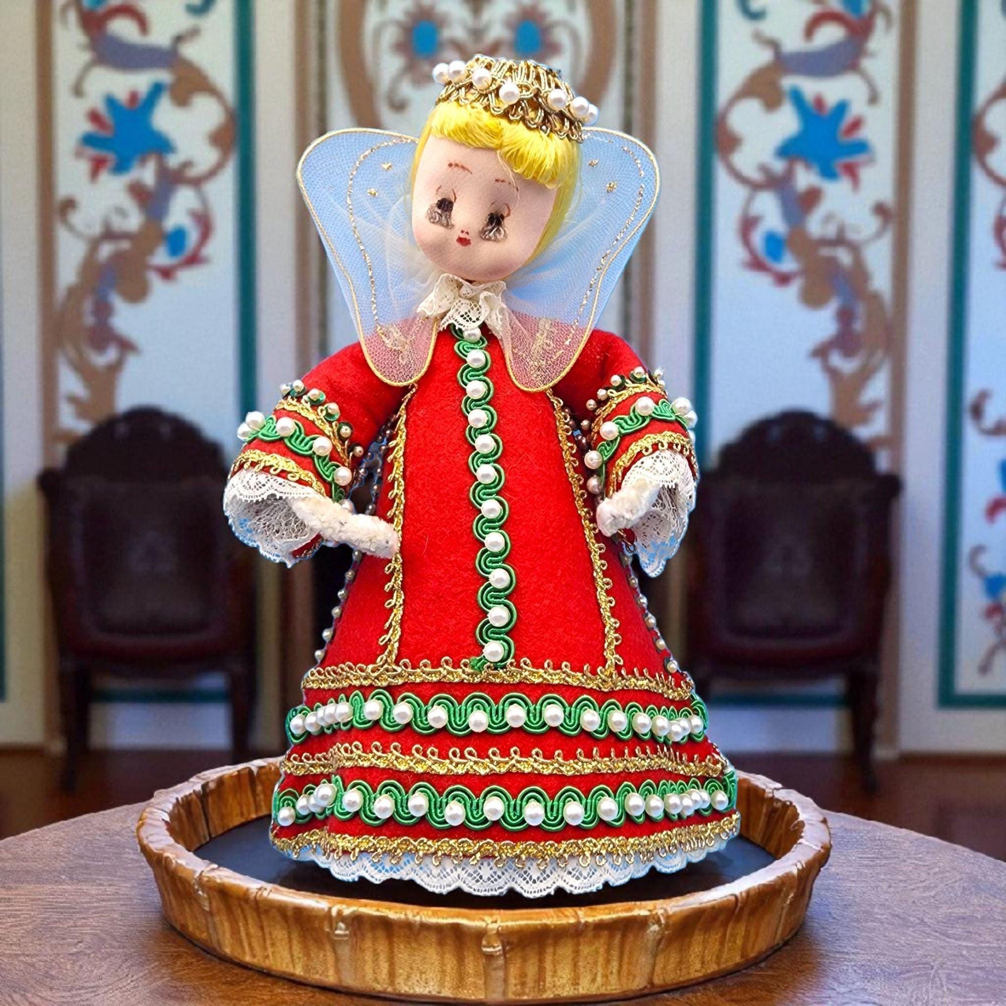 Northlight 14 Pouces Rouge Et Or Traditionnel Angel Décoration De Sapin De Noël - Non Éclairé