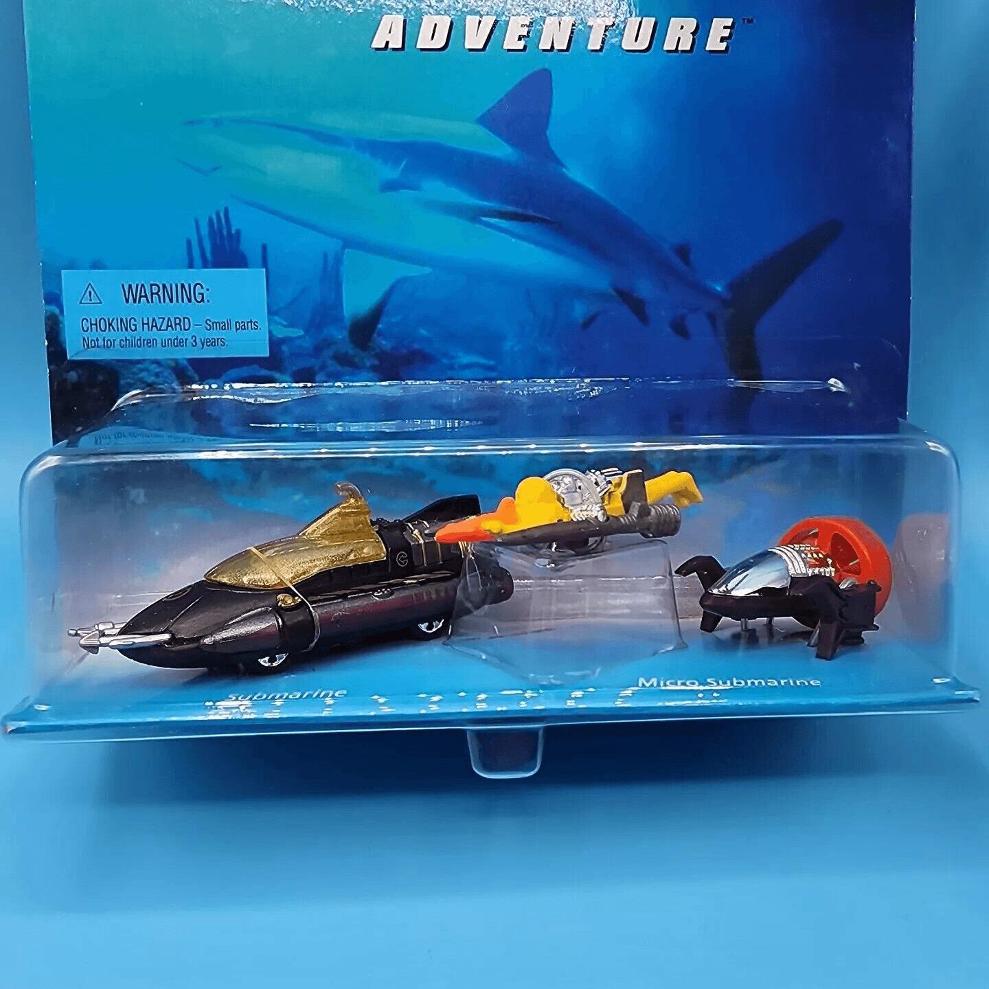 Hot Wheels Action Pack 1996 Undersea Adventure Submarine Mini