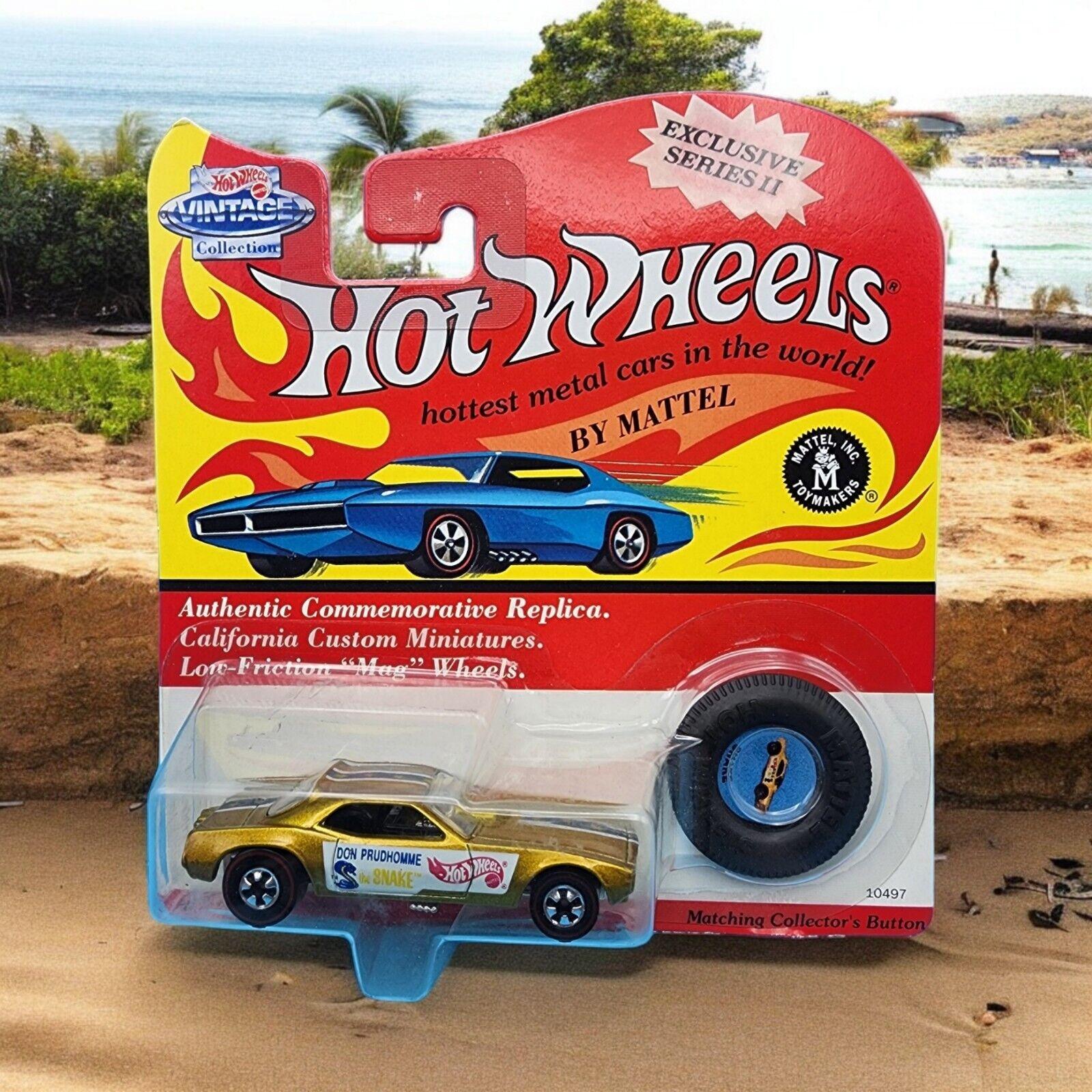 ホットウィール VINTAGE Collection SNAKE HOT WHEELS REDLINE VINTAGE COLLECTION SNAKE FUNNY CAR GOLD