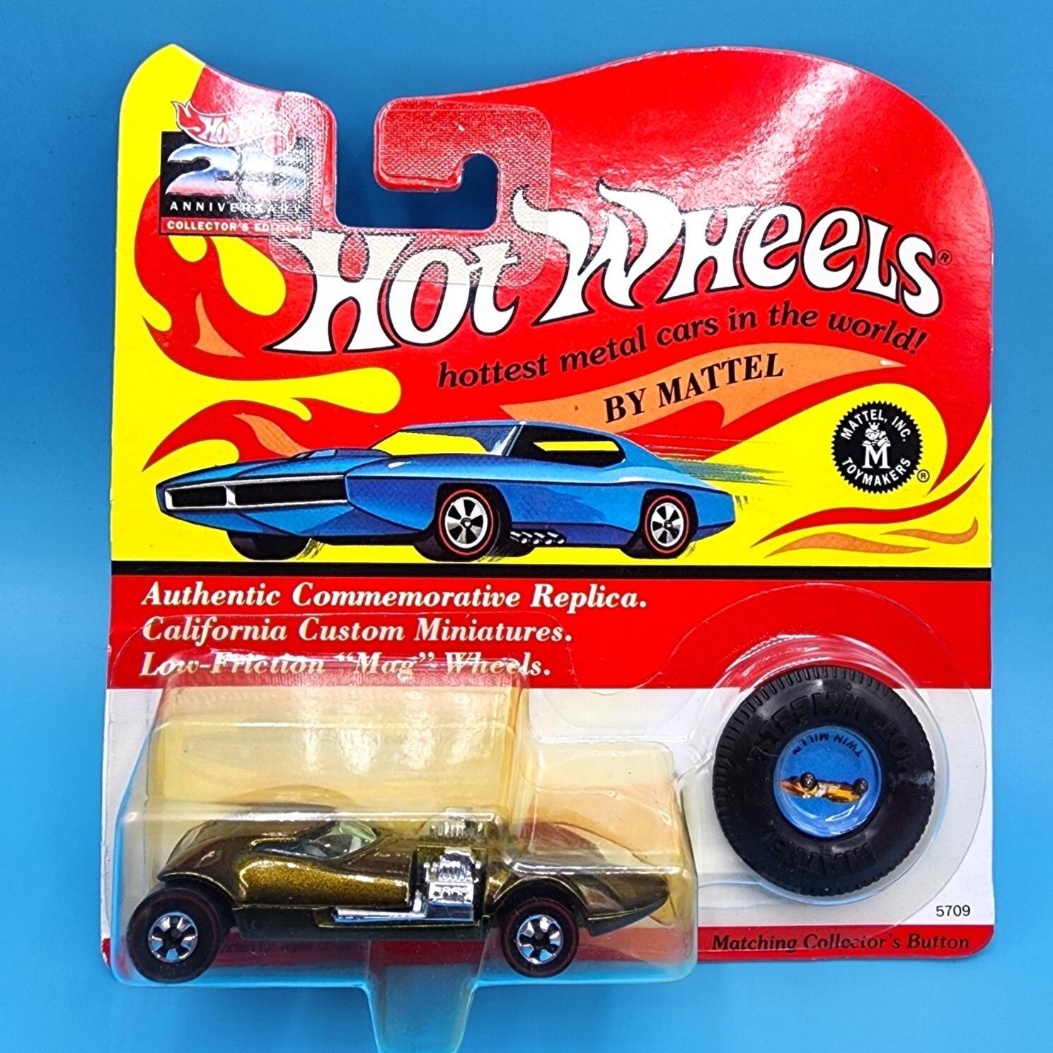 Hot Wheels 25th Anniversary 1992 Twin Mill 5709 Brown California