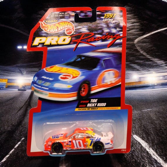 Hot Wheels Pro Racing 1997 Edition NASCAR Ricky Rudd Tide Car Die
