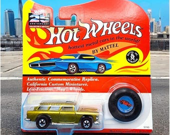 ホットウィール 25TH ANNIVERSARY CLASSIC NOMAD Hotwheels 25th Anniversary Custom Painted Classic Nomad 1/64