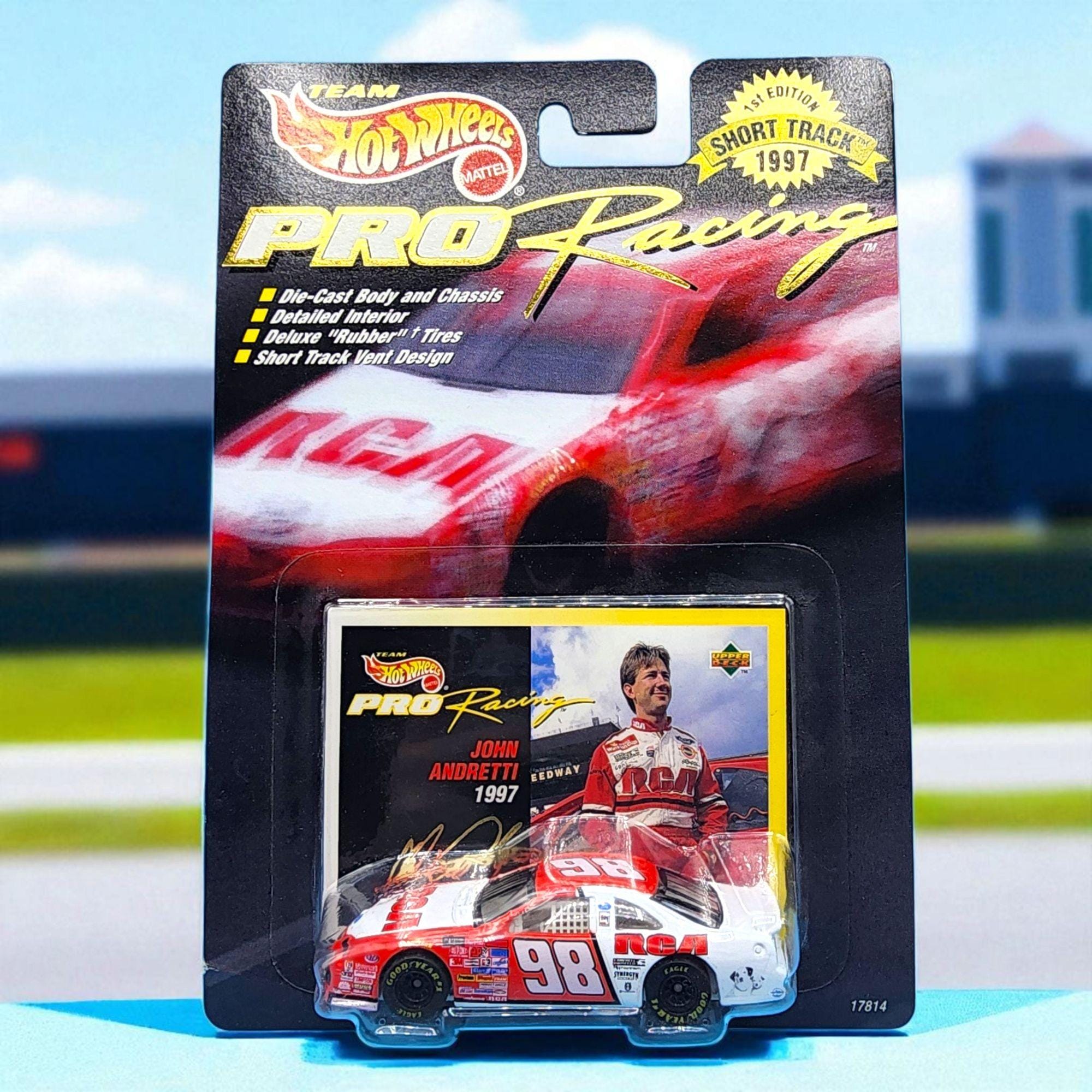 ホットウィール PRO RACING 1997年エディション NASCAR Hot Wheels Pro Racing 1997 Edition NASCAR Ricky Rudd Tide Car Die