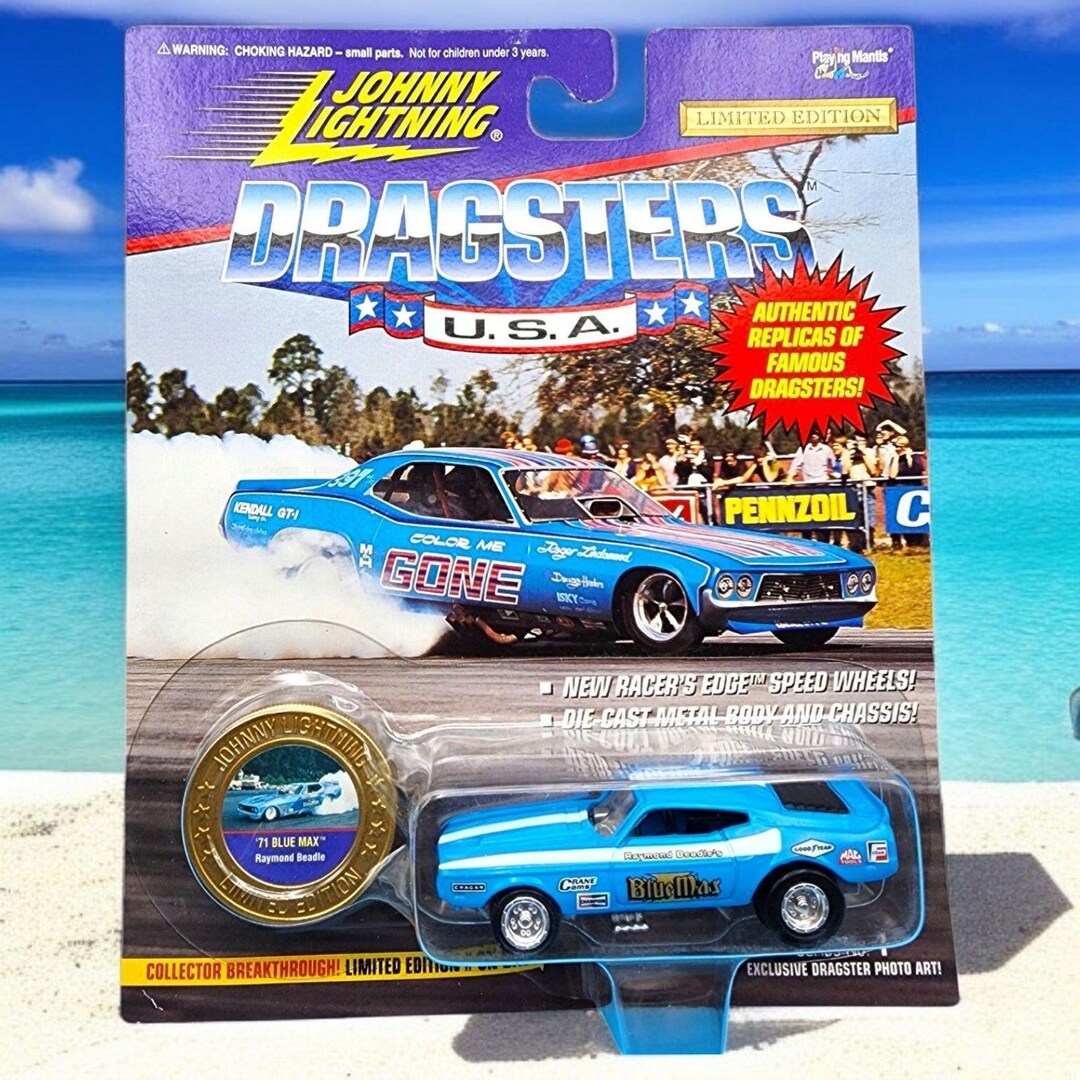 Johnny's - きこ　Man ブルーレイ Vintage Johnny Lightning Dragsters U.S.A. 1995 ''71 Blue Mах