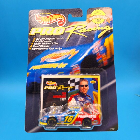 Hot Wheels Pro Racing Superspeedway 1997 Ted Musgrave #16 NASCAR