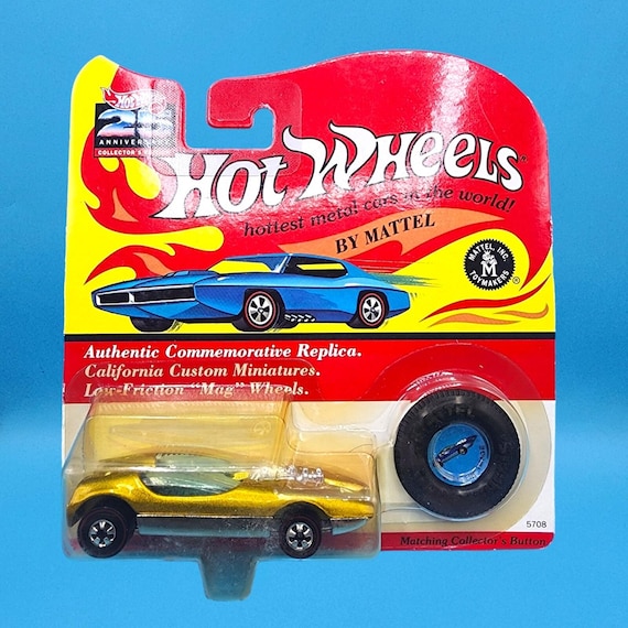 Hot Wheels 25th Anniversary 1992 Splittin' Image 5708 Gold Hot Wheels 25th Anniversary 1992 Splittin' Image 5708 Gold