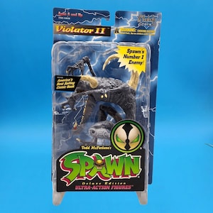 Spawn Violator II 1995 Action Figure McFarlane Toys Deluxe Edition Ultra-Action