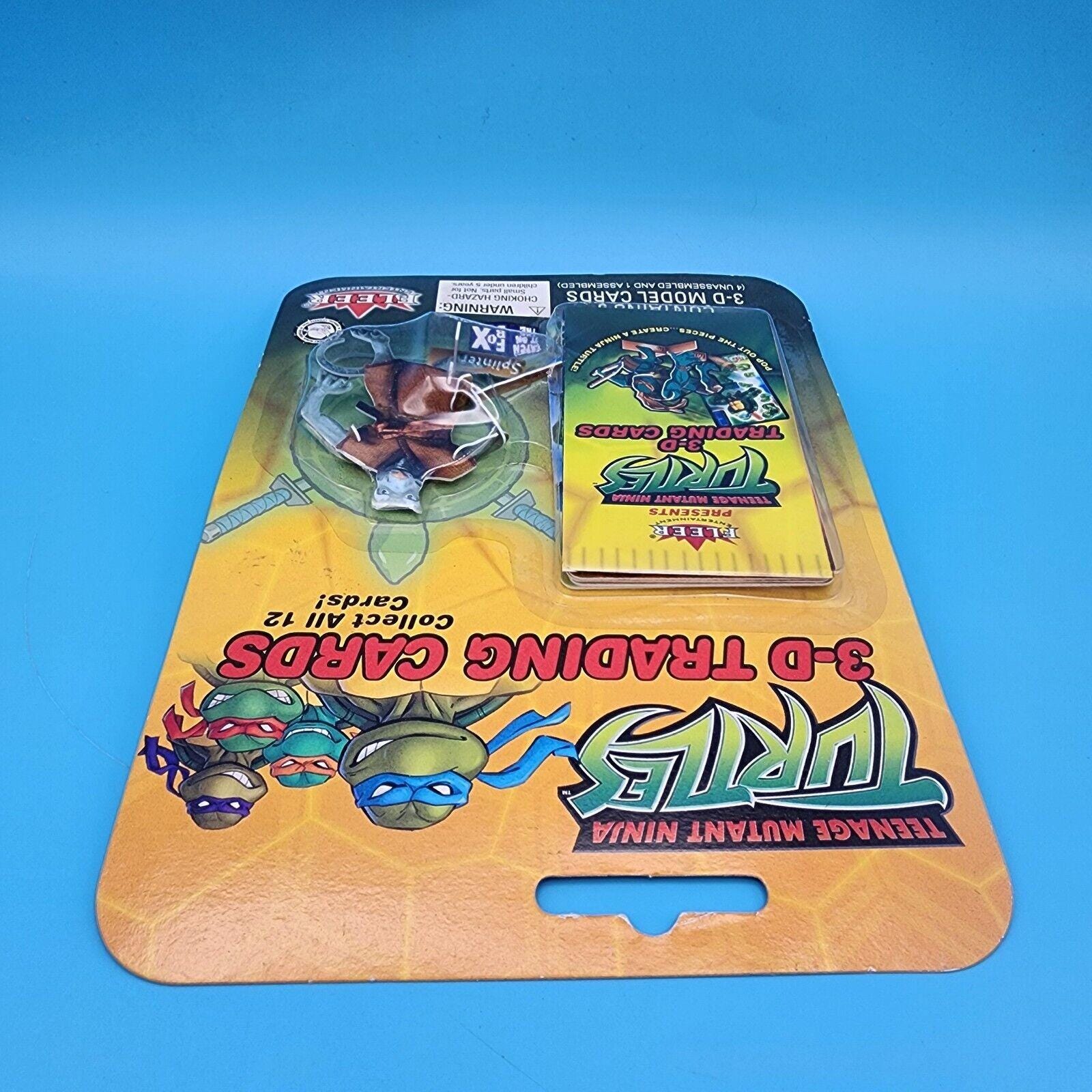 Teenage Mutant Ninja Turtles 3D Trading Cards Splinter Vintage
