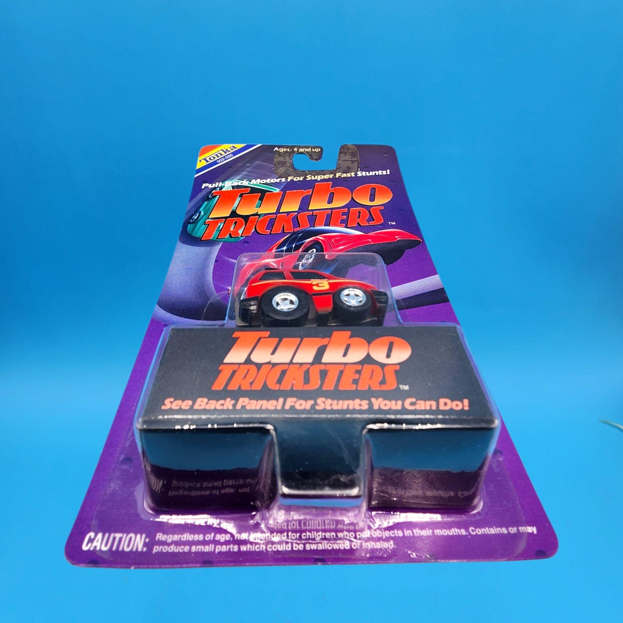 Vintage 1989 Tonka Turbo Tricksters No 035 Red Penny Racer Takara
