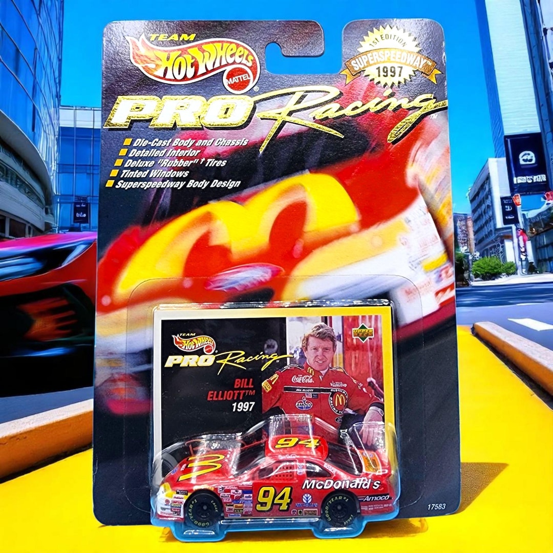 ホットウィール PRO RACING 1997年エディション NASCAR Hot Wheels Pro Racing 1997 Collector 1st Edition PE2 #44 Pontiac