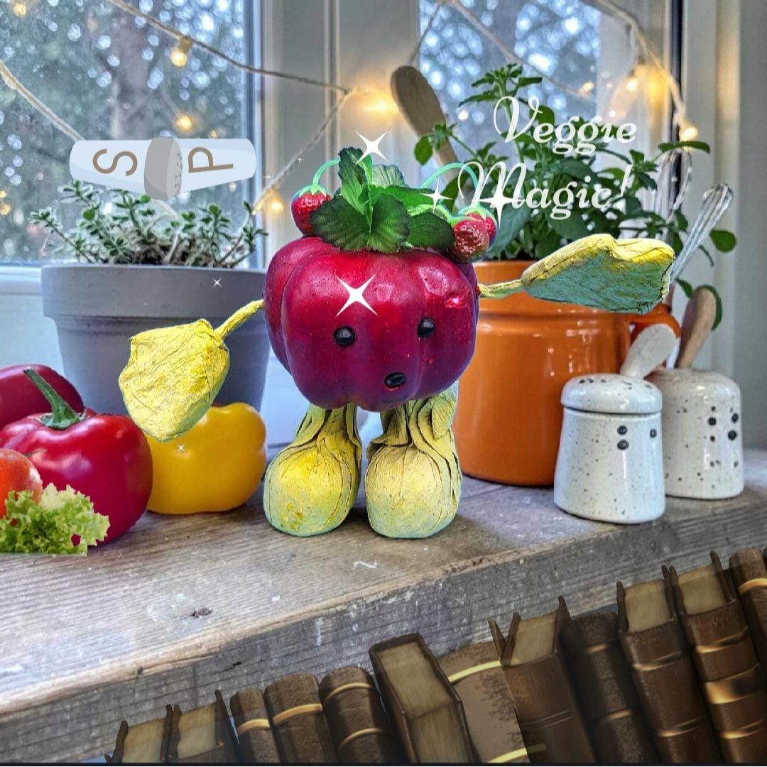 Vegetable Figural - Etsy - Page 4