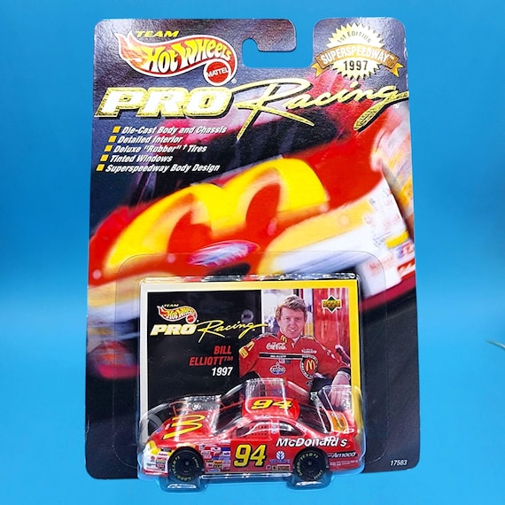 ホットウィール PRO RACING 1997年エディション NASCAR Hot Wheels Pro Racing 1997 Edition NASCAR Ricky Rudd Tide Car Die