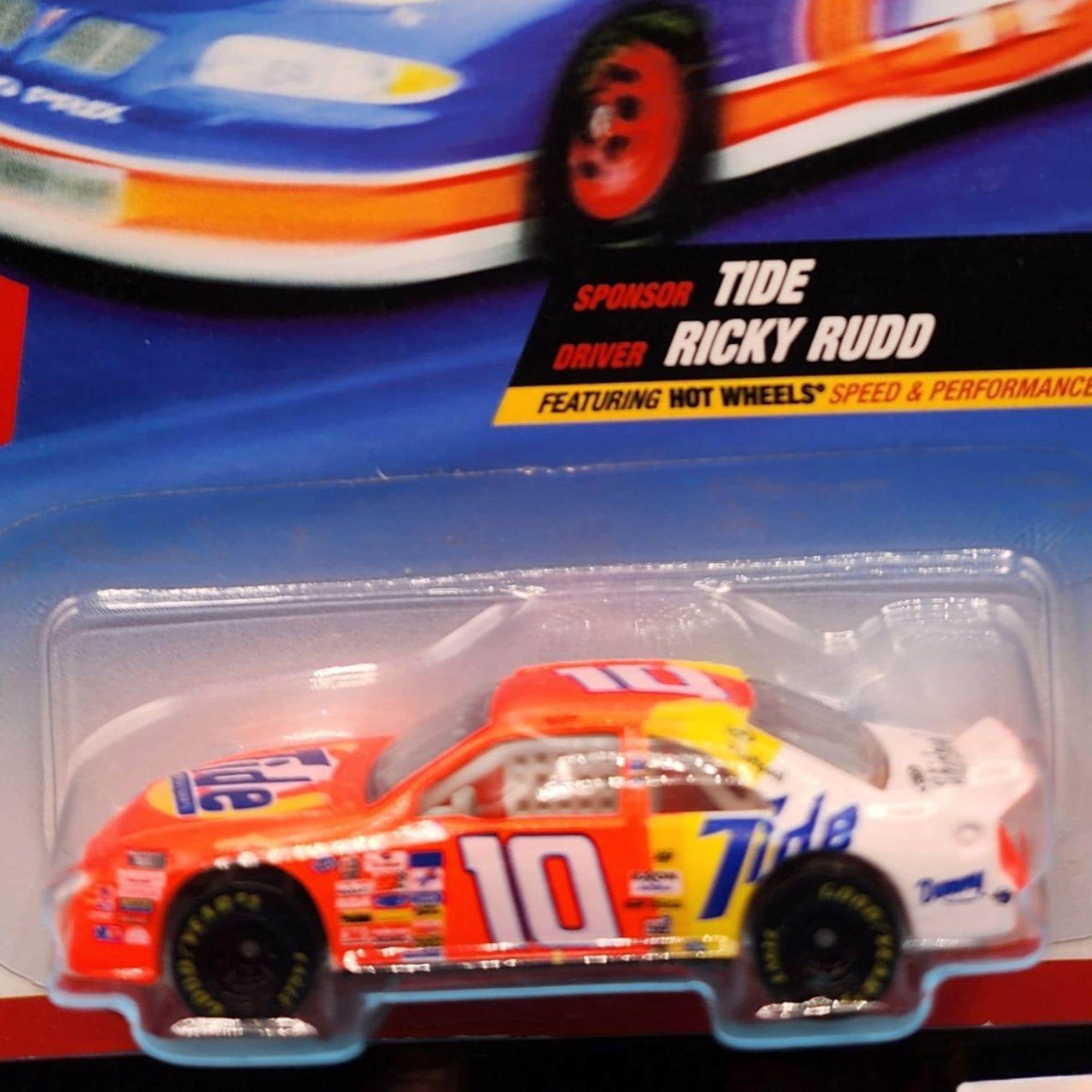 Hot Wheels Pro Racing 1997 Edition NASCAR Ricky Rudd Tide Car Die