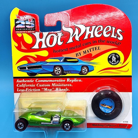 Hot Wheels 25th Anniversary 1992 Twin Mill 5709 Lime Green Hot Wheels 25th Anniversary 1992 Twin Mill 5709 Lime Green