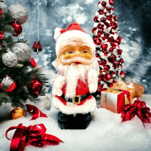 Kamar Santa Claus Doll 1972 Christmas Figure from Taiwan Decoration
