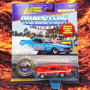 Johnny Lightning Dragsters Christine 1995 Diecast Car Richard Earle Limited Edition Numbered Christine Movie Stephen King Collector