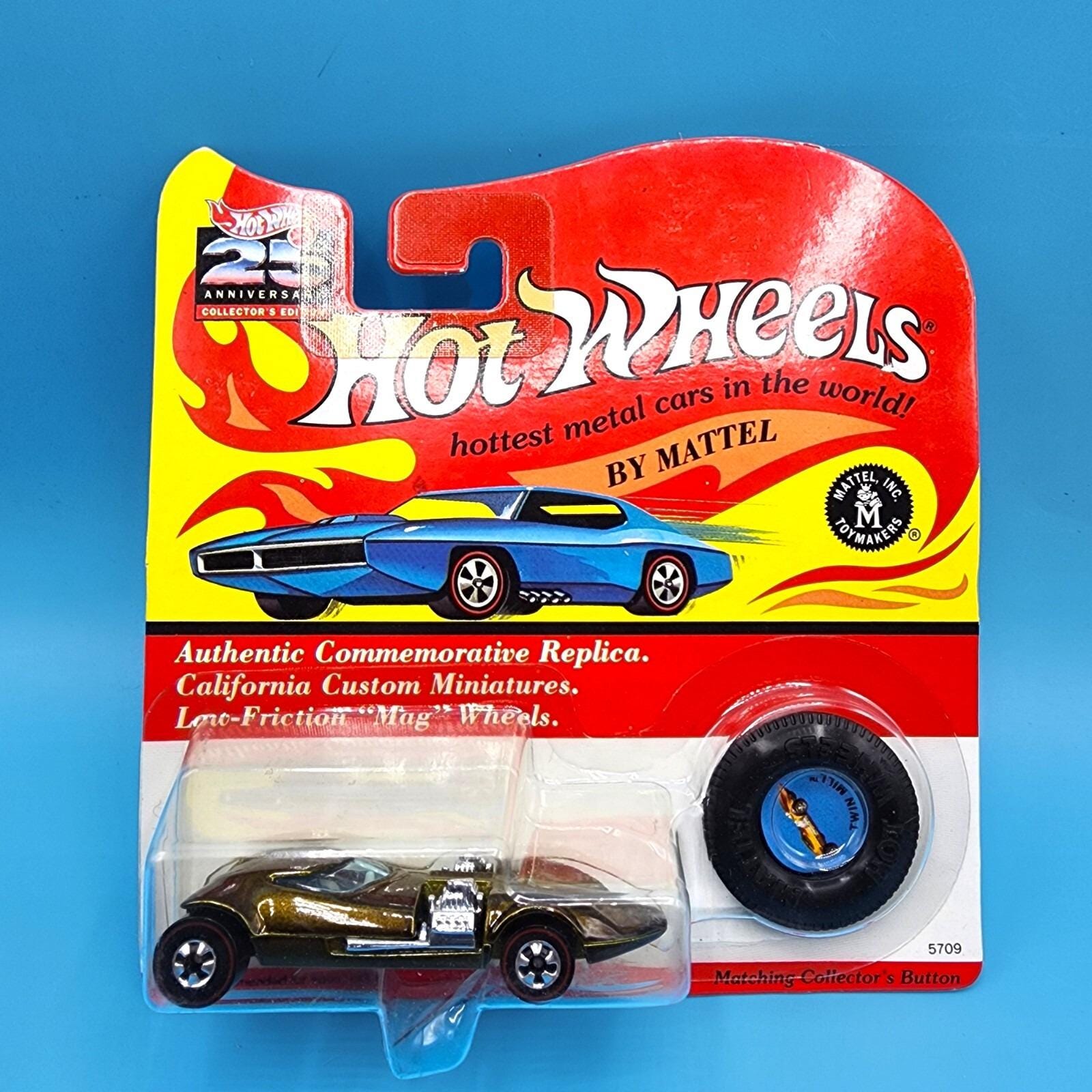 Hot Wheels 25th Anniversary 1992 Twin Mill 5709 Brown California