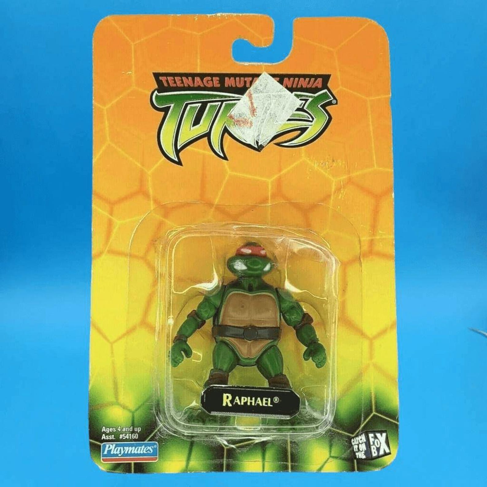 Teenage Mutant Ninja Turtles Raphael Miniature Action Figure 2003 TMNT ...