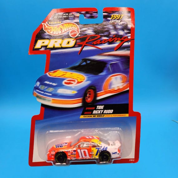 Hot Wheels Pro Racing 1997 Edition NASCAR Ricky Rudd Tide Car Die