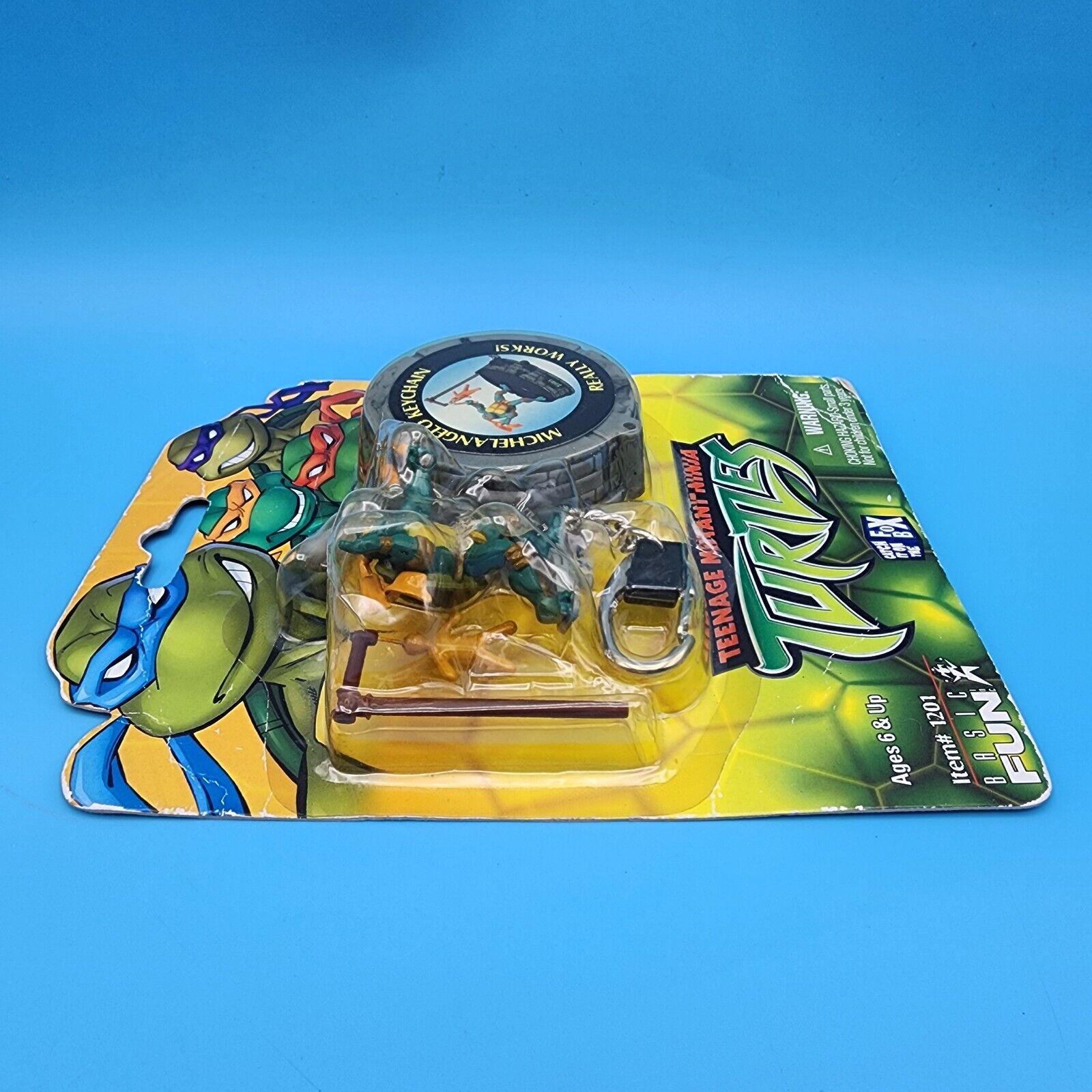 Teenage Mutant Ninja Turtles Mikey 2003 Keychain Working Training