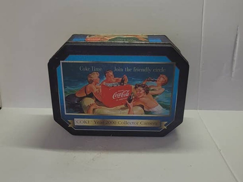 Vintage Coke Tin Box