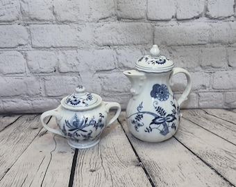 Vintage Blue Danube Dinnerware and Serverware Japan