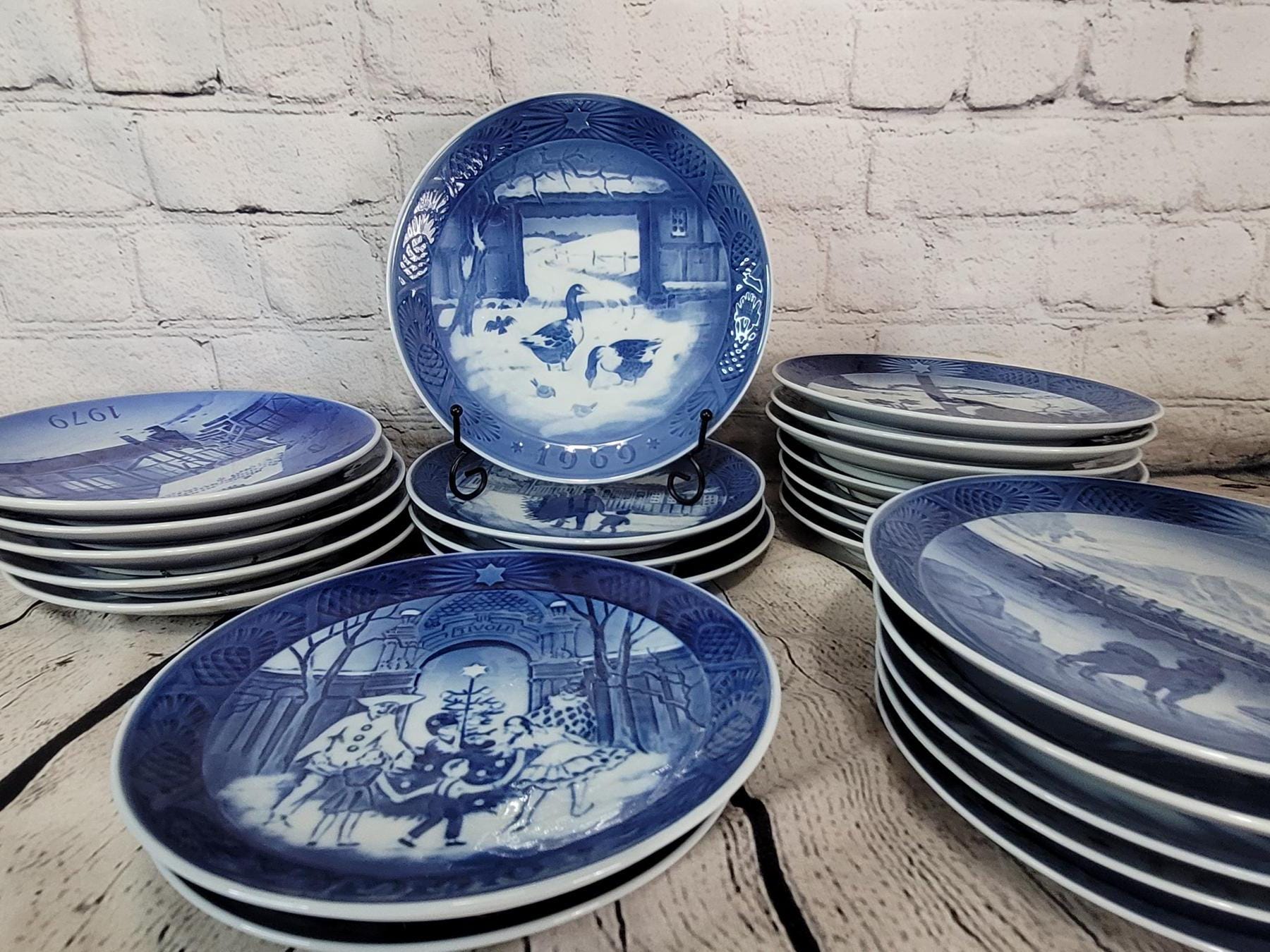 Royal Copenhagen Christmas Plates - Etsy