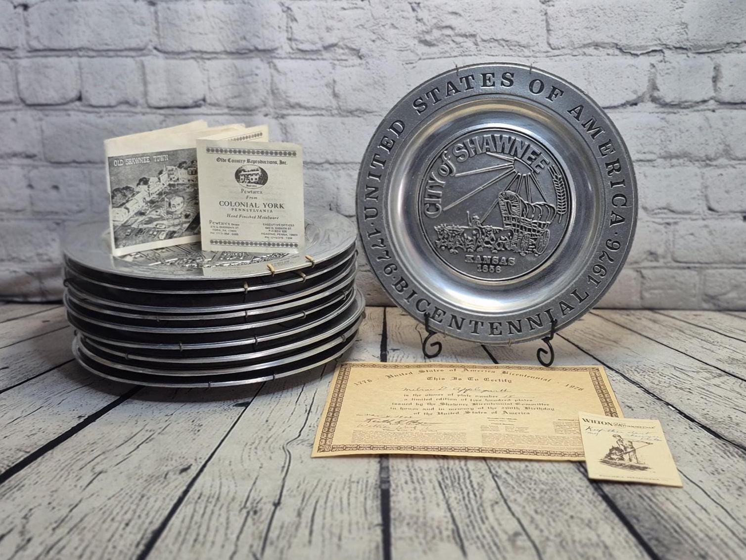 Winchester Plates - Etsy