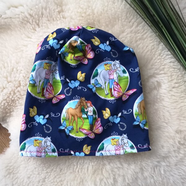 Beanie Mädchen "Bibi und Tina" Frühling KU 45-64