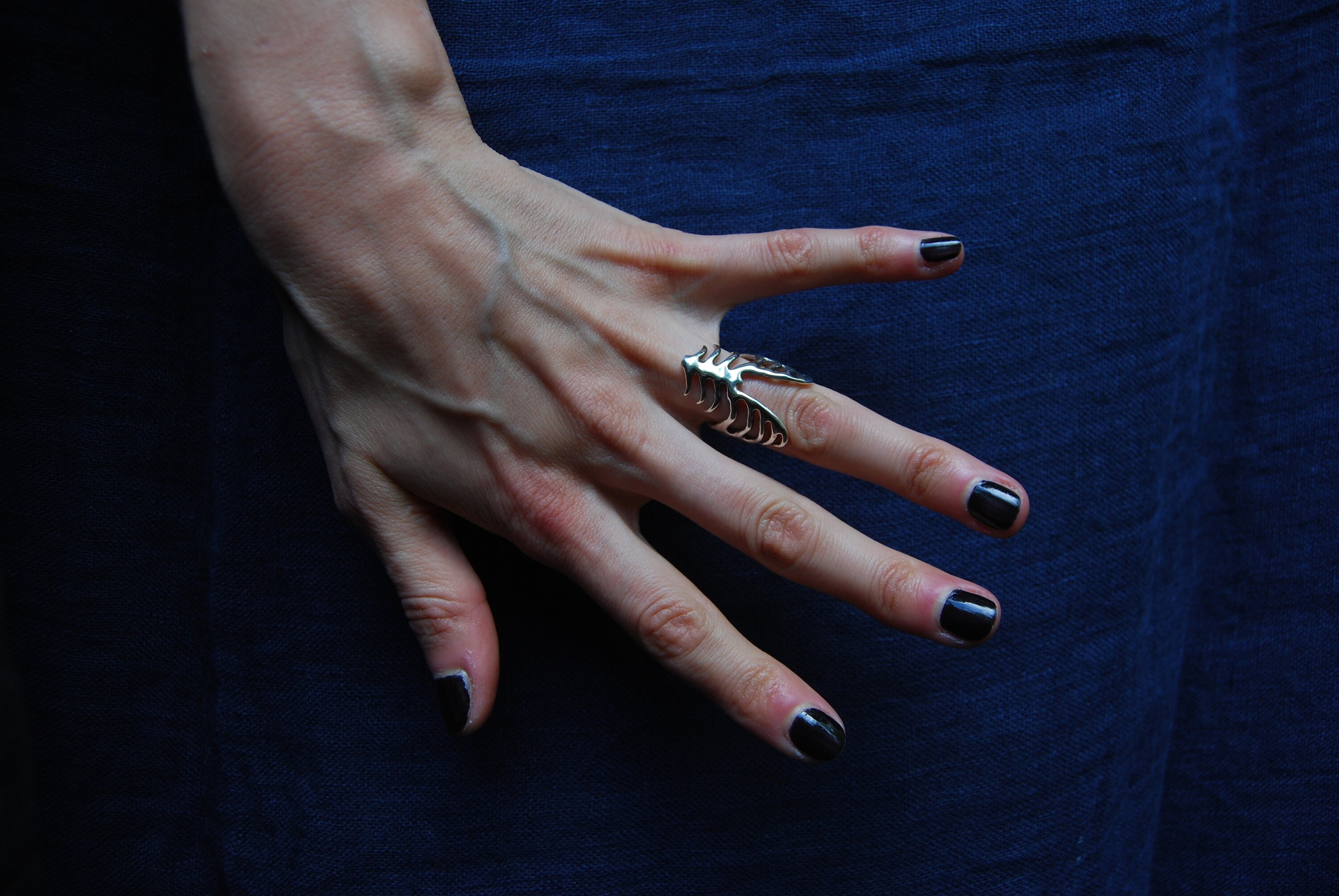 Rib Cage Ring Etsy