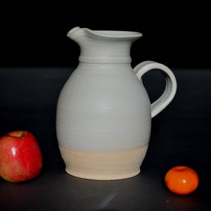 Pottery Pitcher Handmade Jug Wine or Juice 610