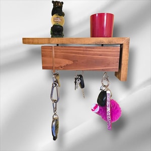 Wooden Magnetic Key Holder