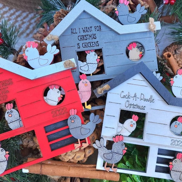 Chicken Toys for Coop Etsy